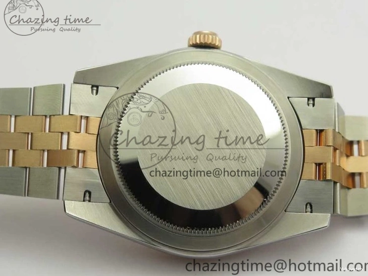 Black 904 36mm Jubilee Wrapped RG Bracelet 116231 GMF SS SS RG DateJust on Dial Diam A2836 Wrapped 0313